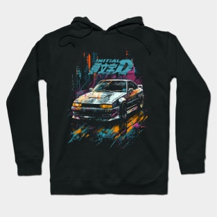 Initial D - JDM Car - Japanese Drifting Hoodie